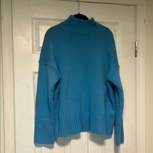 Vince Blue Turtleneck Sweater Size L